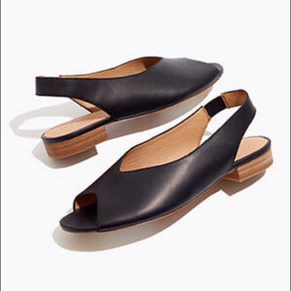 Madewell Tavi Slingback Sandals SZ 6 As-Is